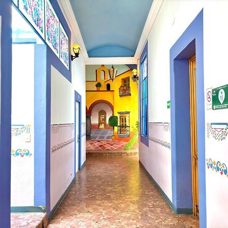 Hotel La Alhondiga Puebla Bagian luar foto