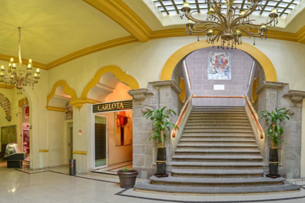 Hotel La Alhondiga Puebla Bagian luar foto