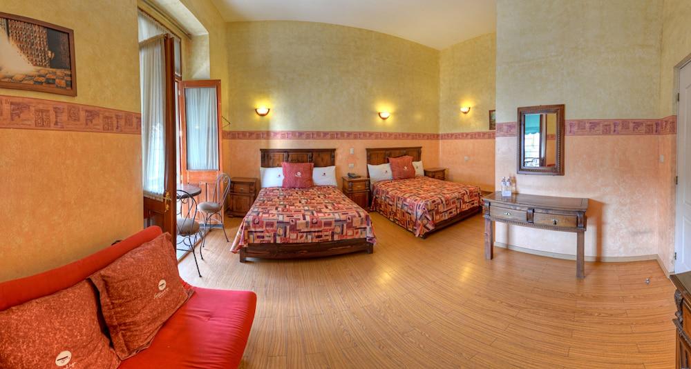 Hotel La Alhondiga Puebla Bagian luar foto