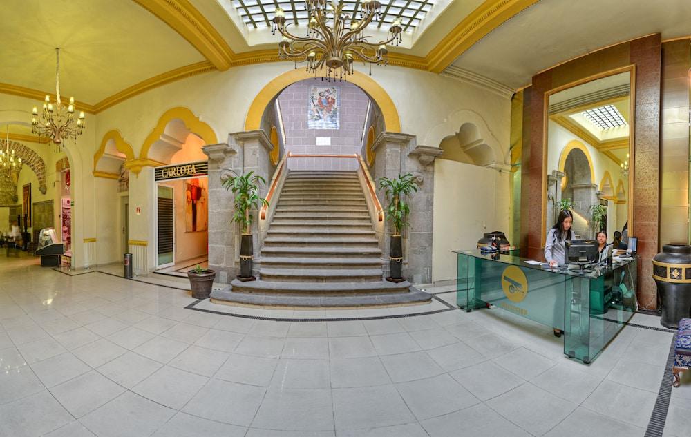 Hotel La Alhondiga Puebla Bagian luar foto