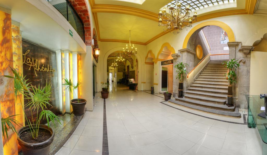 Hotel La Alhondiga Puebla Bagian luar foto