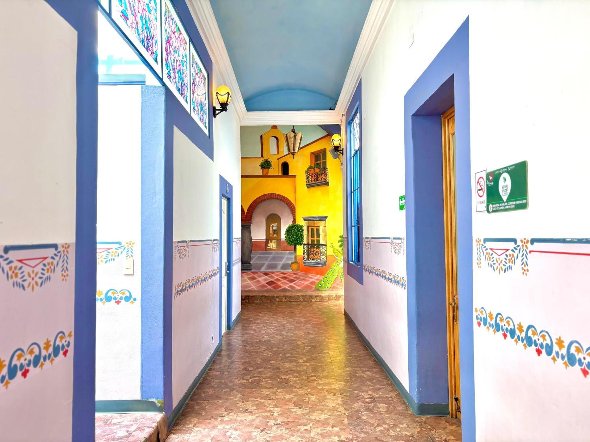 Hotel La Alhondiga Puebla Bagian luar foto