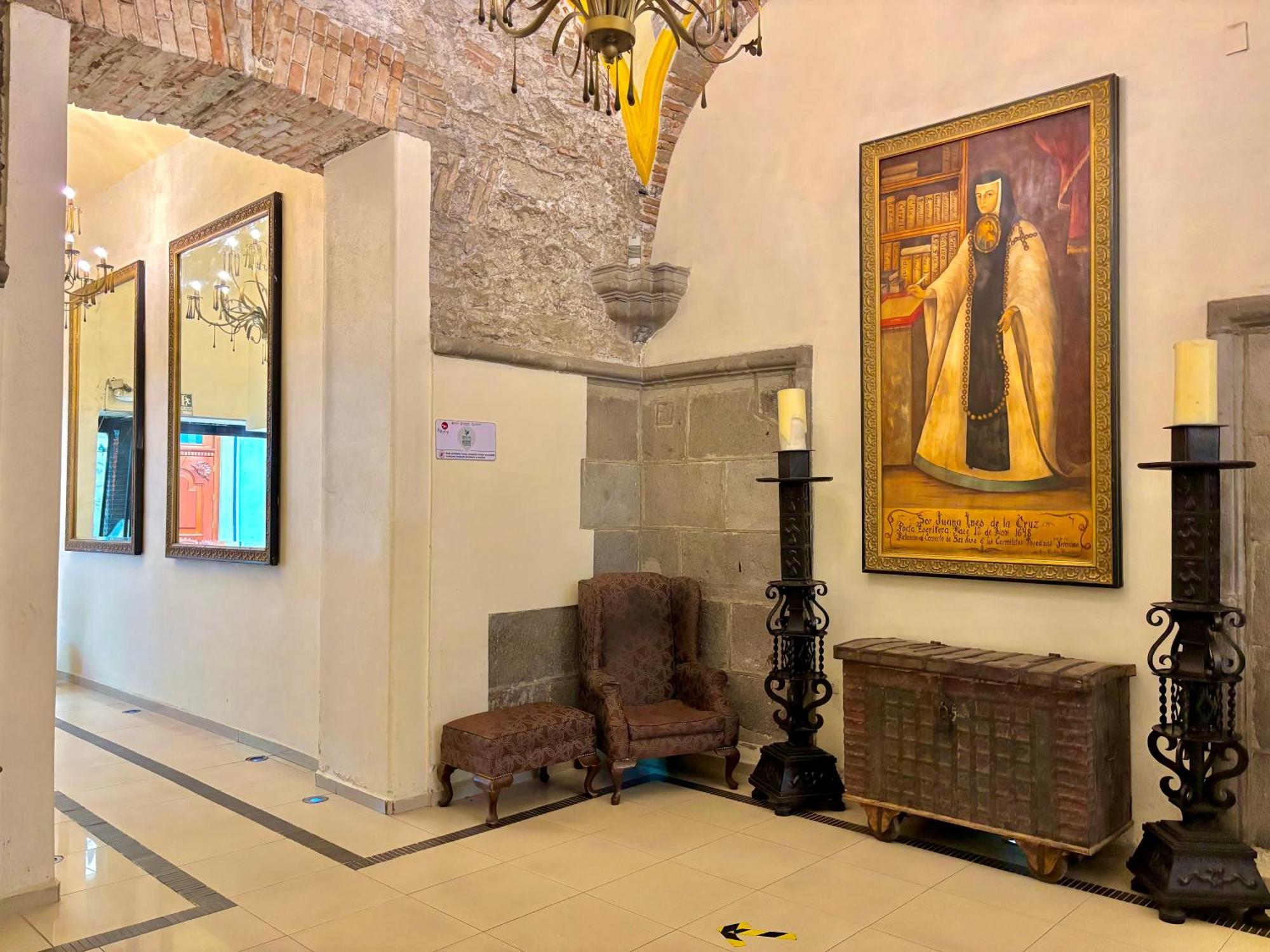 Hotel La Alhondiga Puebla Bagian luar foto