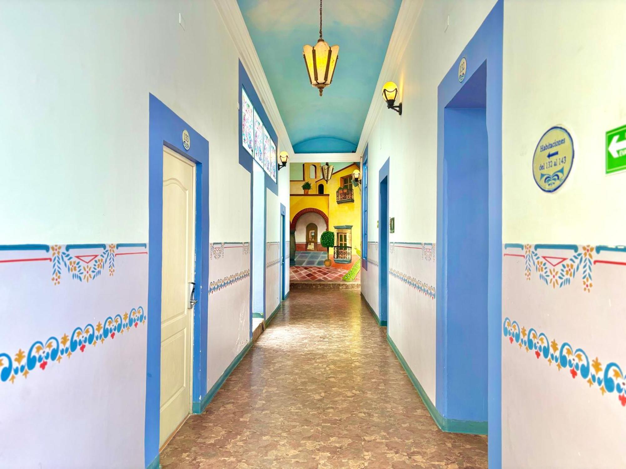 Hotel La Alhondiga Puebla Bagian luar foto