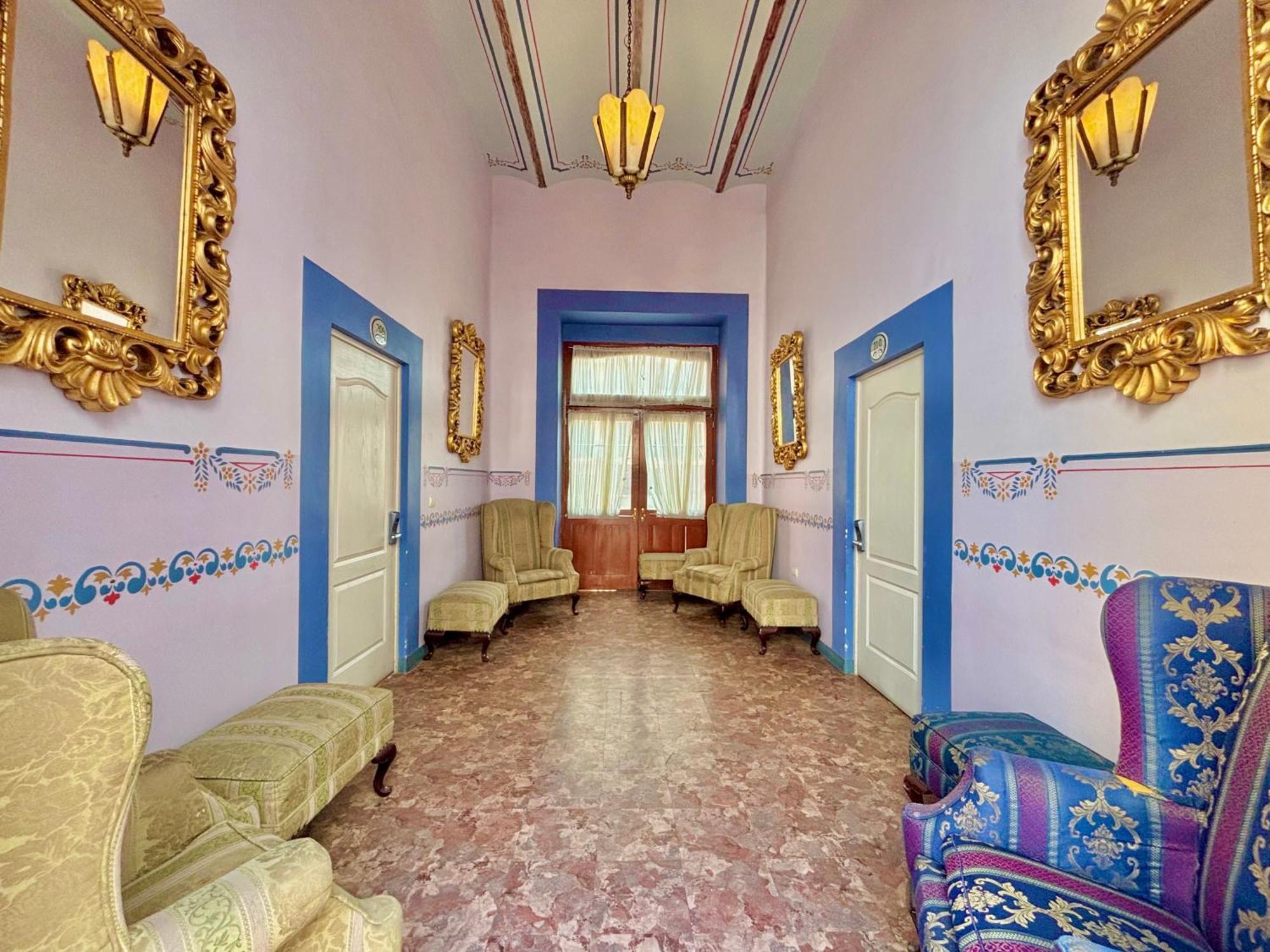 Hotel La Alhondiga Puebla Bagian luar foto