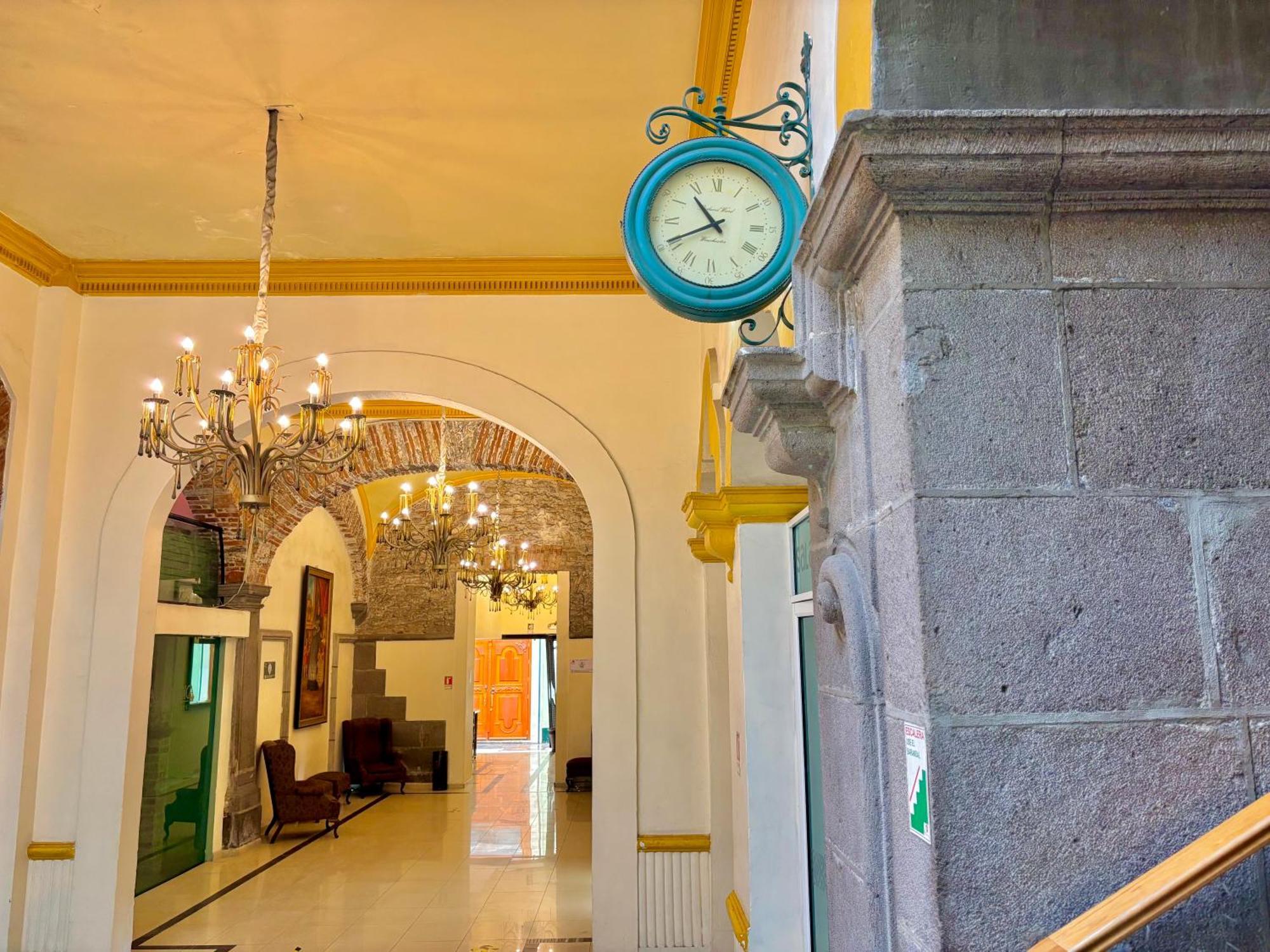 Hotel La Alhondiga Puebla Bagian luar foto