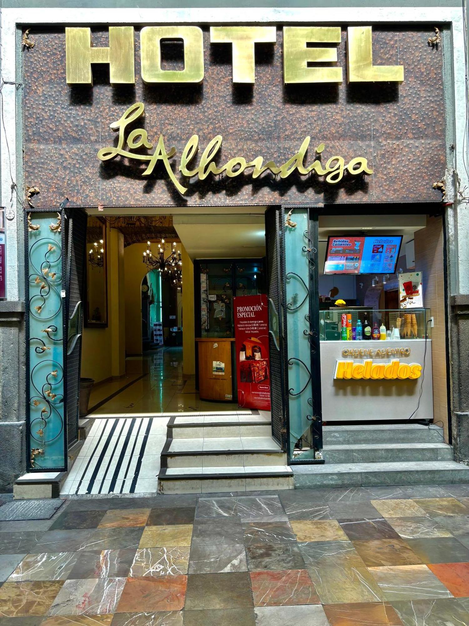 Hotel La Alhondiga Puebla Bagian luar foto