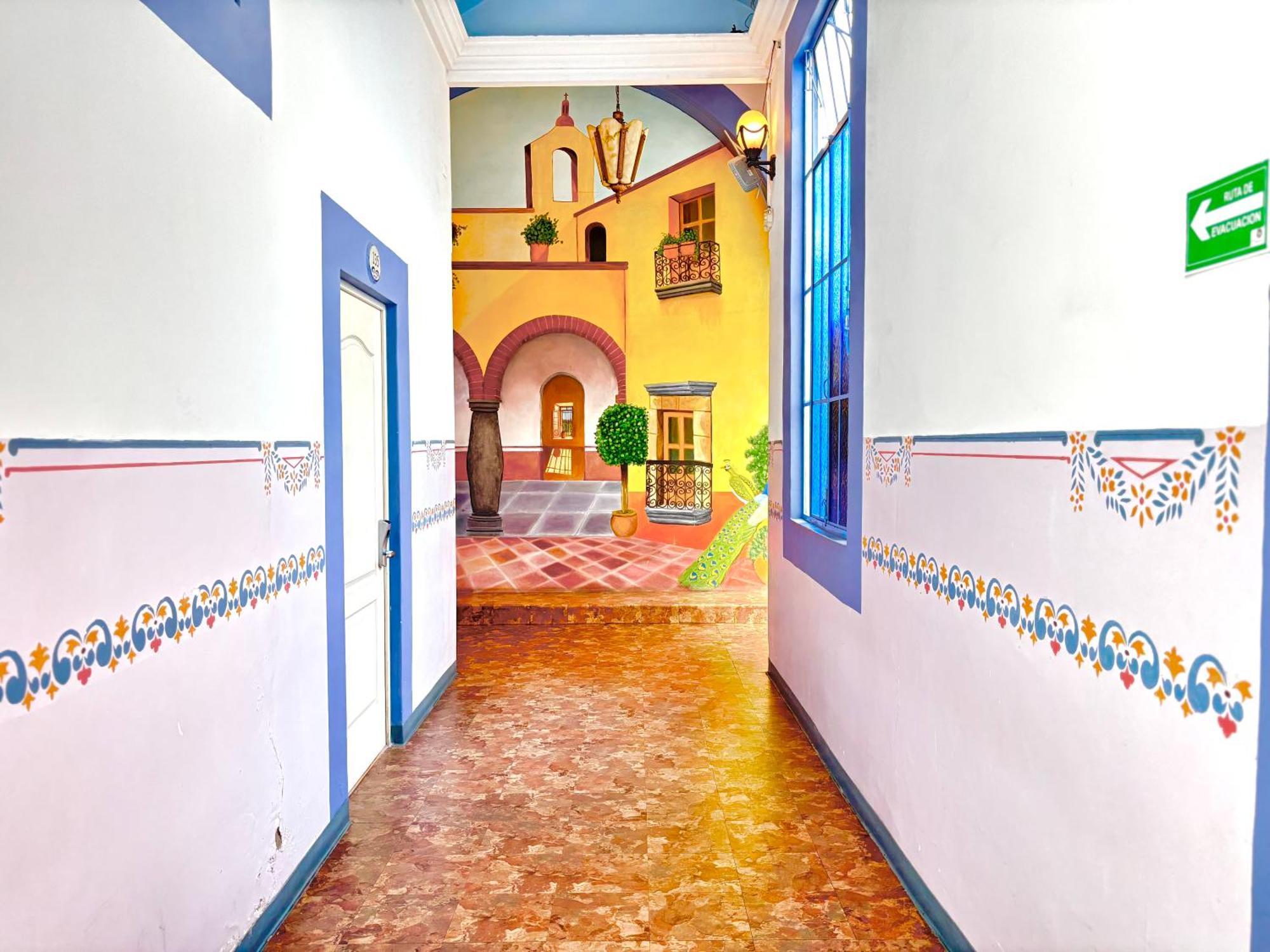 Hotel La Alhondiga Puebla Bagian luar foto
