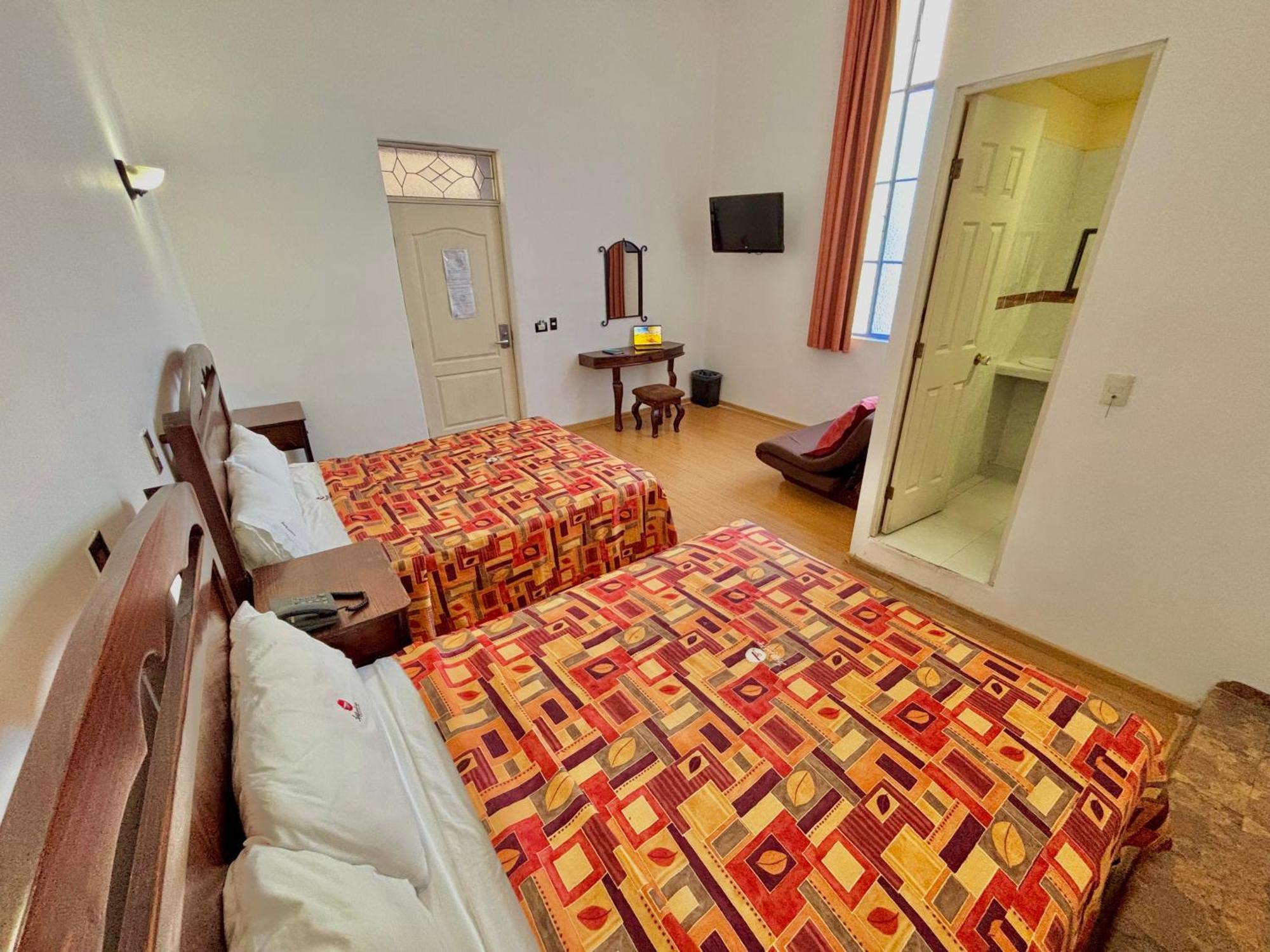 Hotel La Alhondiga Puebla Bagian luar foto