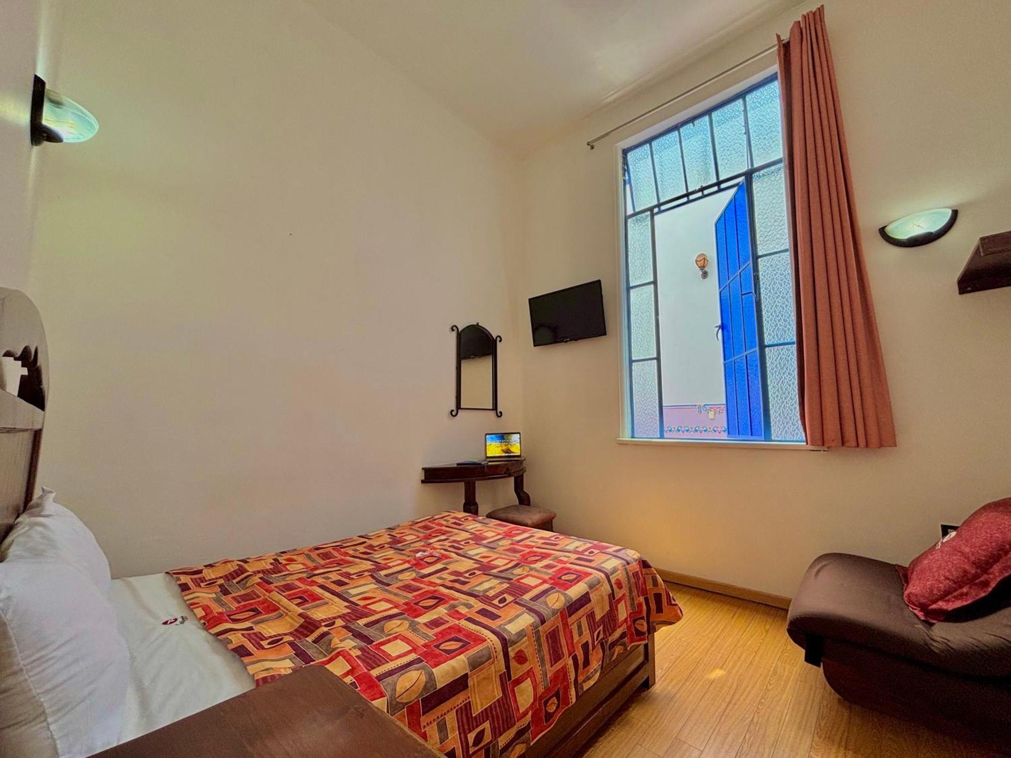 Hotel La Alhondiga Puebla Bagian luar foto