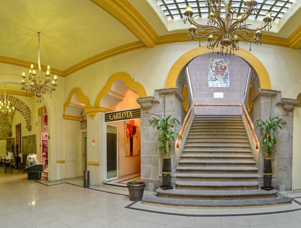 Hotel La Alhondiga Puebla Bagian luar foto